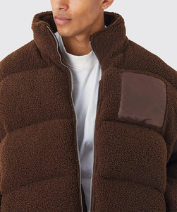 Chaqueta de Invierno Acolchada para Hombre, al por Mayor, Personalizada, OEM, Transpirable, Impermeable, Resistente al Viento, Bordada, Reversible, Gruesa - Product Image 4