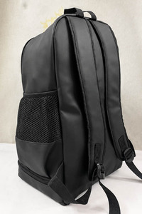 Customize high quality Sports backpack in Artificial Leather with multiple pockets and two <b>water</b> <b>bottle</b> pockets - Product Image 3