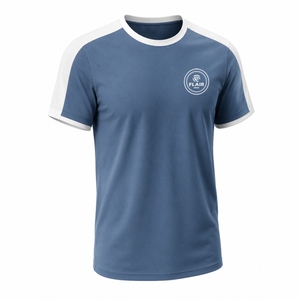 <b>Men's</b> Casual Contrast <b>Raglan</b> Sleeve <b>T</b>-<b>Shirt</b> | Premium Cotton Blend Crew Neck Short Sleeve Tee - Product Image 4