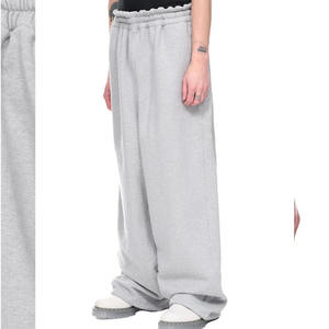 Pantalones Cargo Personalizados de Alta Calidad OEM, Pantalones Deportivos Casuales, Pantalones de Chándal Anchos de Algodón, Pantalones Deportivos Holgados y Rectos para Mujer - Product Image 6