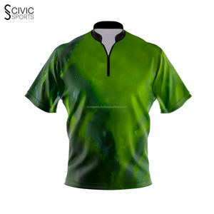 Camiseta de Bolos Sublimada Personalizada en Oferta, Camisetas de Bolos Económicas para Equipos, Impresión por Sublimación, Logotipo OEM, Tiempo de Entrega - Product Image 5