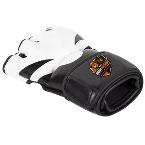 Gants de MMA en cuir professionnels pour l'entraînement et le sparring avec rembourrage durable, design léger, support de poignet sécurisé, unisexe - Product Image 2