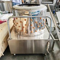 Meilleur Prix Machine à Plumer les Canards, Oies, Poulets – Équipement d'Abattage Professionnel pour Éliminer les Plumes de Volaille