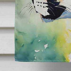 Guepardo gran porche manga poste decorativo patio Banner ilustraciones Multicolor poliéster casa bandera colgante de pared - Product Image 4