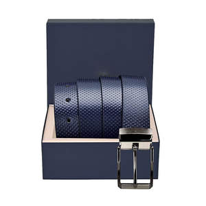 Ceinture en cuir de vache véritable de style vintage Oldtown, inspirée de la tradition héritée, avec boucle en alliage Ironhide Buckshot - Product Image 6