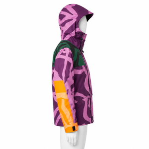 Unisex Waterproof Snowboarding <b>Jacket</b> Winter Windproof Skiing Coat Thermal Mountain Hooded Outerwear Patterned Breathable <b>Ski</b> - Product Image 3