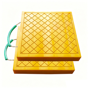 แผ่นรองเครนสังเคราะห์ WLT UHMWPE แผ่นรองรับน้ำหนัก แผ่นรองกันลื่นสำหรับเครนเคลื่อนที่ โรงงานผลิตโดยตรงสำหรับอุตสาหกรรมขนาดใหญ่ - Product Image 2