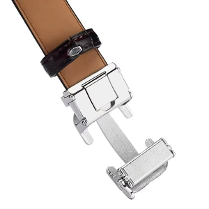 Cinturón de Cuero Vacuno Personalizado para Hombre con Hebilla de Acero, Alta Calidad, Hecho en Pakistán, Precio al por Mayor - Product Image 3