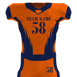OEM Private Label Personalized American Football Uniform Set with <b>Athletic</b> Fit and Premium Fabric Quality American Football Set - Product Image 3