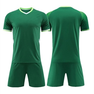 Ensemble de maillots de football d'été personnalisés sublimés grande taille pour hommes, orange et noir, manches courtes, uniforme de football en polyester - Product Image 5