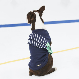 ODM OEM sin mangas Ruffle Edge poliéster algodón perro camiseta - Product Image 1