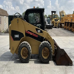Cargadora Compacta de Dirección Deslizante 246C de 2008, Equipo de Construcción Compacto de Uso Pesado - Product Image 1