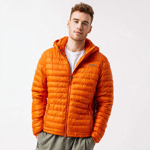 Outerwear Down <b>Padded</b> Jacket Men Lightweight Hood <b>Padded</b> Coat Men's High Quality Winter <b>Padded</b> Hood Jacket Mens - Product Image 3