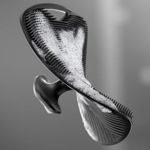 Brosse de nettoyage corporel en silicone antidérapante réutilisable pour hommes - Product Image 3