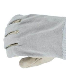 Gants de soudage en cuir de chèvre de qualité supérieure, résistants, doublés de coton, protection contre les éclaboussures de métal fondu, résistants à l'usure - Product Image 6