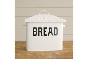 Metal Bread <b>Box</b> For Countertop Storage Of Bread Muffins <b>Cookies</b> Pastries And Bakery Food Products - Product Image 4