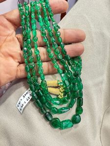 AAA Quality Panjshir Emerald Oval Shape 5*7mm Natural Gemstone For Jewelry Making At Wholesale Price - Product Image 4