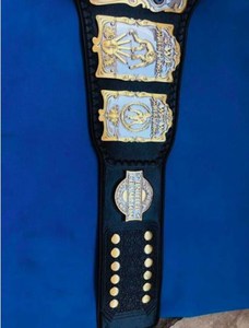 เข็มขัดแชมป์ WCCW Unified World Lightweight MMA แบบกำหนดเอง ทำจากโลหะผสมสังกะสี สูง 1.2 เมตร สำหรับทุกเพศ จำนวน 1 ชิ้น - Product Image 2