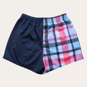 Shorts de rugby décontractés respirants 100 % polyester pour enfants et adultes, avec étiquette personnalisée, pour homme et femme, promotionnels, Australie. - Product Image 2