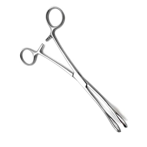Pince manuelle en acier inoxydable pour éponges, pince chirurgicale pour pansements, pour hôpitaux, cliniques et procédures médicales - Product Image 4