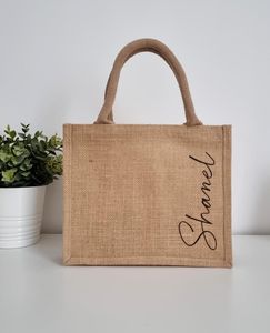 Bolsas de yute ecológicas para compras, reutilizables, hechas a mano, de fibra natural, elegantes y duraderas, accesorio de moda sostenible. - Product Image 6