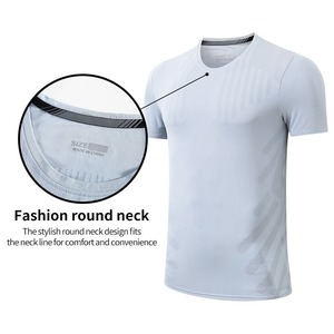 Camisetas Deportivas Personalizadas, Ropa Deportiva, Camiseta de Secado Rápido para Entrenamiento, Camisetas de Gimnasio para Hombre - Product Image 3
