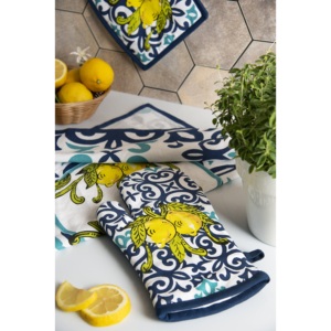 Guanto da Forno Excelsa Amalfi in Cotone 32x18 Cm Multicolore - Product Image 3