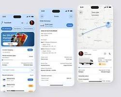 Aplicación de Entrega de Carga: Reserva, rastrea y gestiona envíos de carga con GPS en tiempo real, pagos seguros y entrega rápida a domicilio. - Product Image 4
