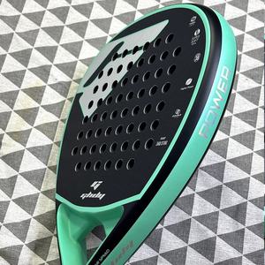 Raqueta de Pádel Profesional Personalizada OEM, Núcleo de Espuma, Marco de Fibra de Carbono 3K/12K, Alto Rendimiento, Ligera, Duradera, Cubierta de Cuero - Product Image 6