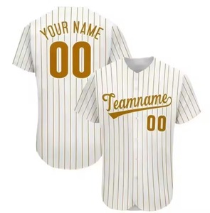 Camiseta de Béisbol Personalizada en Oferta, de Buena Calidad, al por Mayor, 100% Poliéster, con Botones, Color Morado, para Hombre y Mujer - Product Image 1