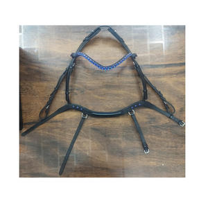 Haute qualité islandais anatomique Western bride confortable course de chevaux équitation Logo personnalisé en cuir fantaisie couture meilleur cheval - Product Image 3