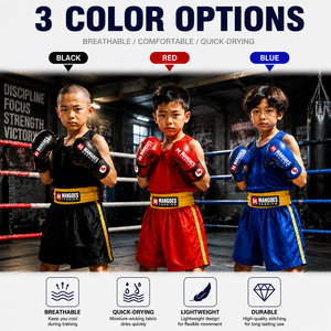 Combinaisons d'entraînement d'arts martiaux personnalisées, respirantes et écologiques, directement de l'usine, pour la boxe, le taekwondo, le sanda, unisexe, en polyester de haute qualité - Product Image 5