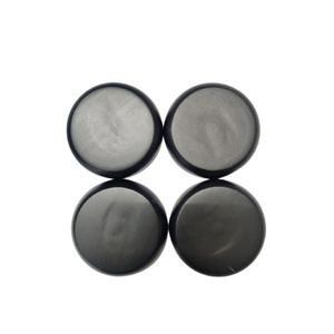 หรูหรา2023มะม่วงไม้กลมสีดำด้านอเนกประสงค์ที่มีคุณภาพสูงที่ทำด้วยมือ Coasters (ชุด4ชิ้น) สำหรับเครื่องครัวและอาหารเย็น - Product Image 3