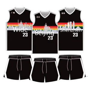 Camiseta de Baloncesto Reversible Personalizable para Hombre, Uniforme Deportivo Transpirable y Económico para Entrenamiento - Product Image 5