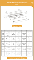 Auvent rétractable motorisé en aluminium, style simple, pliable, antirouille, pour maison et jardin, vente en gros