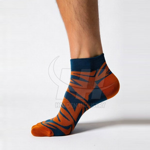 Modern Fashion Ankle <b>Socks</b> Soft Stretch Casual Ankle <b>Socks</b> Durable Colorful Sublimation Ankle <b>Socks</b> - Product Image 2