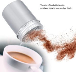 Wholesale Stainless Steel Dredge Set Without Handle Customized Logo for Coffee Cocoa Salt Pepper From India - Product Image 3