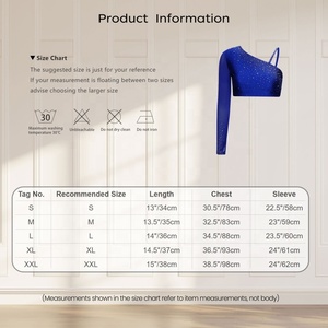 Tops de danse contemporaine pour femmes, vêtements de danse latine moderne, vêtements de danse contemporaine pour la pratique, vente en gros - Product Image 6