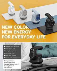 Dispositivo de Masaje Corporal Completo Recargable y Elegante, Compacto y Duradero con Función de Control de Duración Programable - Product Image 2