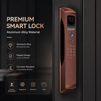 Serrure de porte intelligente avec reconnaissance faciale, contrôle à distance via l'application Tuya, empreinte digitale, mot de passe, carte RFID, entrée sans clé, sécurité