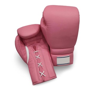 Guantes de Boxeo de Cuero Vacuno de Primera Calidad, Color Dorado, con Cordones en la Muñeca, para Entrenamiento de Muay Thai, MMA y Kickboxing - Product Image 1