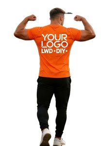 Camisetas Personalizadas OEM/ODM para Hombre, Premium, 100% Algodón, Transpirables, Antiarrugas, de Secado Rápido, Ecológicas, Cuello Redondo, Talla Grande, 300g - Product Image 3