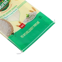 Sac en toile tissée durable imprimé avec logo personnalisé en gravure, en matériau BOPP, pour l'emballage agricole d'engrais et d'aliments pour animaux