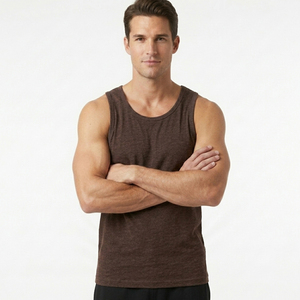Unisex Cotton Muscle Tank Top Lightweight Gym & Fitness Vest Bulk Wholesale Supplier - Product Image 2