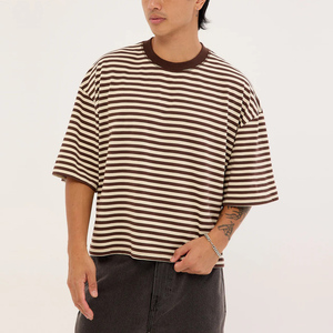 Hot Sale Men's Oversized T-Shirt 100% Cotton Round Neck <b>Plain</b> <b>White</b> Casual <b>Tee</b> Custom Logo Summer Streetwear T-shirt - Product Image 4
