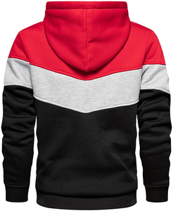Modern Design Stylish <b>Men</b> Regular Fit Solid Front Logo Winter Hoodie High Quality Regular Sleeve <b>Pullover</b> for Sale at Low Price - Product Image 4