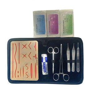 Kits de Sutura para Estudiantes de Medicina, Suturas, Instrumentos Médicos, Kit de Práctica Quirúrgica, Materiales y Accesorios Médicos para Practicar - Product Image 1