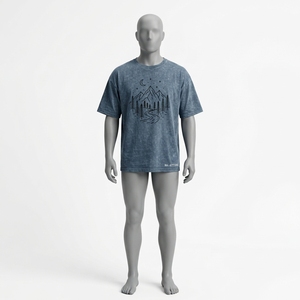 <b>Mens</b> <b>Blue</b> Acid Wash Graphic T Shirt Apparel T Shirt For <b>Men</b> <b>Mens</b> T Shirts Shirts For <b>Men</b> Hot Supplier Wholesale Low Price Tee - Product Image 1