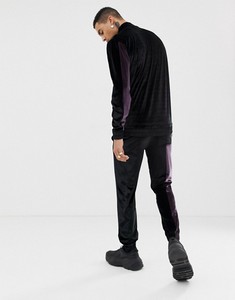 เสื้อแจ็คเก็ตกำมะหยี่ผู้ชายแบบมีฮู้ด แต่งสีตัดกัน ทรงยาว ปิดด้วยเชือกผูก เอวสม็อค สวมใส่สบาย เหมาะสำหรับฤดูใบไม้ร่วง ผลิตจากผ้าฝ้าย 100% ระบายอากาศได้ดี เป็นมิตรต่อสิ่งแวดล้อม - Product Image 2