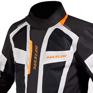 Heavy Duty Black Cardura Textile Winter Motorcycle <b>Jacket</b> Motocross Long Riding Waterproof Thick Hooded <b>Biker</b> Embroidery - Product Image 4